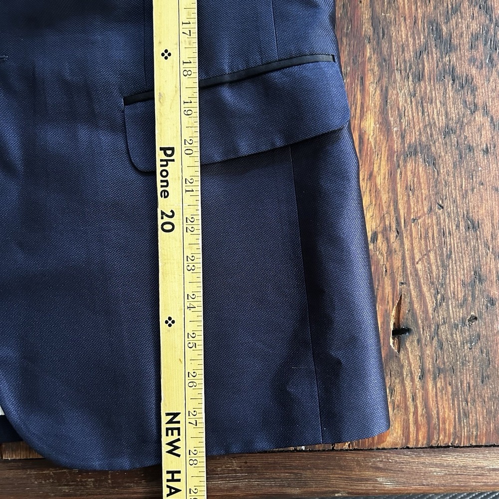 dsquared 2 Hollywood Cut Mens Blazer Silk Wool Cotton Lined Blazer Sport coat 40 - Picture 8 of 8